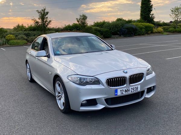 BMW 5-Series Saloon, Diesel, 2012, Silver