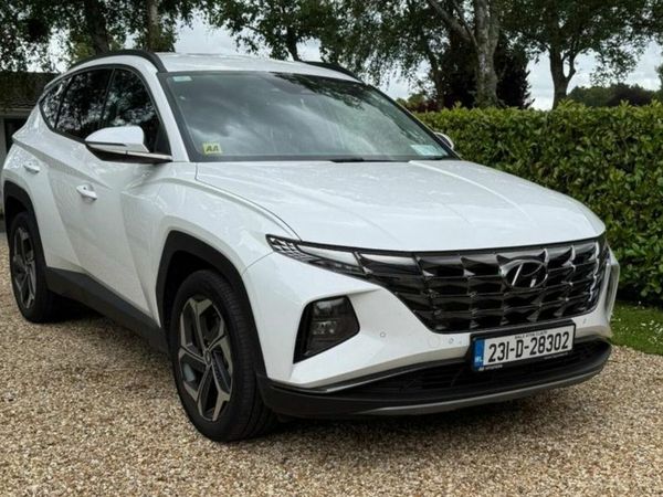 Hyundai Tucson SUV, Petrol Hybrid, 2023, White