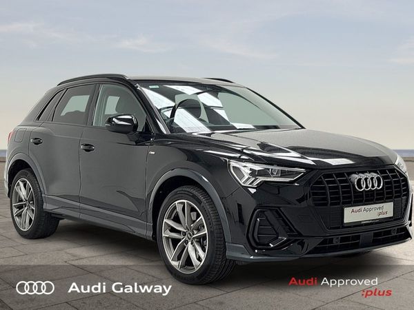 Audi Q3 SUV, Petrol Hybrid, 2023, Black