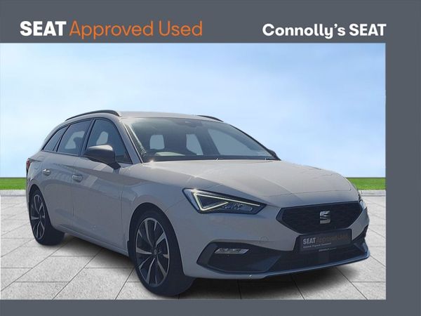 SEAT Leon Estate, Diesel, 2021, White