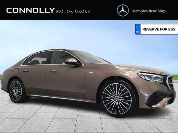 Mercedes-Benz E-Class Saloon, Diesel Hybrid, 2025, Brown