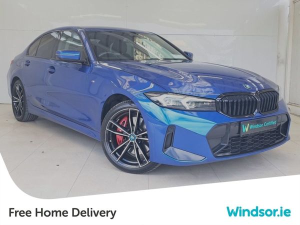 BMW 3-Series Saloon, Petrol Plug-in Hybrid, 2024, Blue