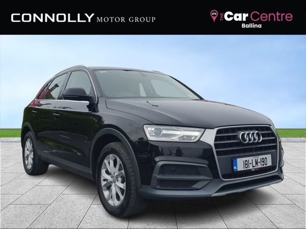 Audi Q3 SUV, Diesel, 2018, Black