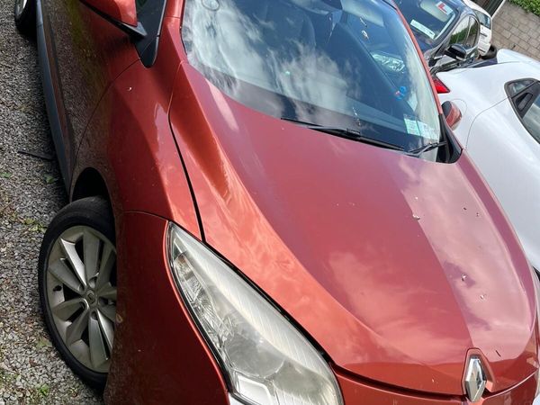 Renault Megane Coupe, Diesel, 2010, Orange
