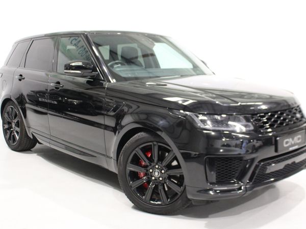 Land Rover Range Rover Sport SUV, Petrol Hybrid, 2021, Black