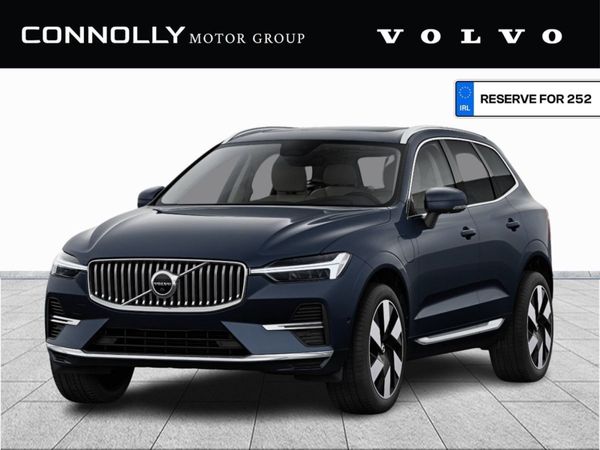 Volvo XC60 SUV, Petrol Plug-in Hybrid, 2025, Blue