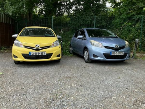 Toyota Vitz Hatchback, Petrol, 2013, Yellow