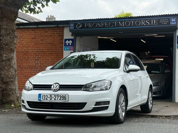 Volkswagen Golf Hatchback, Petrol, 2013, White