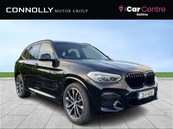 BMW X3 SUV, Petrol Plug-in Hybrid, 2021, Black
