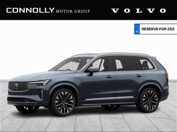Volvo XC90 SUV, Petrol Plug-in Hybrid, 2025, Blue