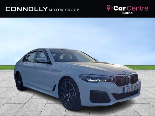 BMW 5-Series Saloon, Diesel, 2022, White