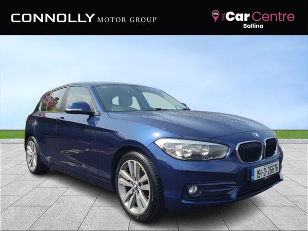 BMW 1-Series Hatchback, Diesel, 2019, Blue
