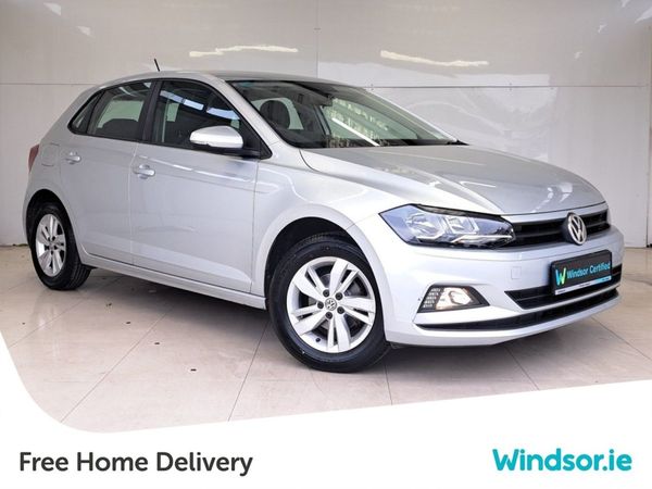 Volkswagen Polo Hatchback, Petrol, 2018, Silver