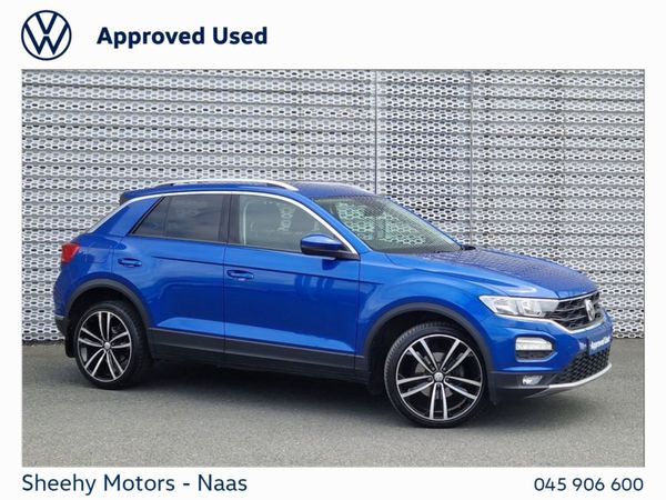 Volkswagen T-Roc SUV, Petrol, 2020, Blue