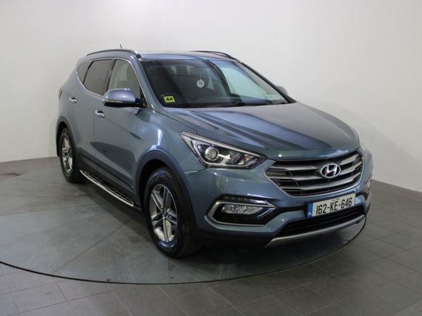 Hyundai Santa Fe SUV, Diesel, 2016, Blue