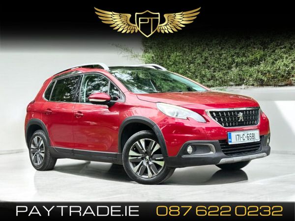 Peugeot 2008 Estate, Petrol, 2017, Red
