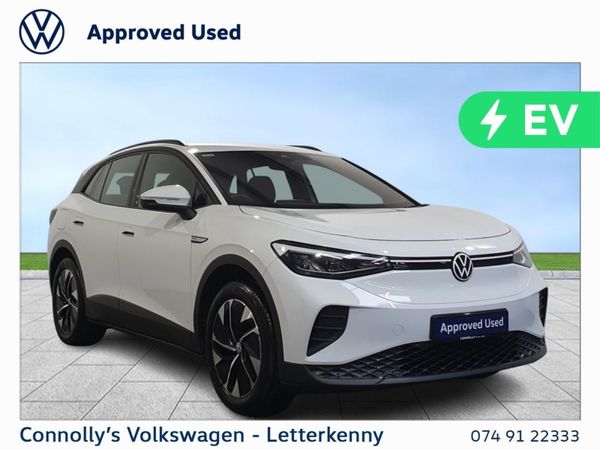 Volkswagen ID.4 SUV, Electric, 2022, White