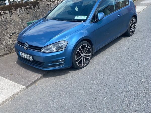 Volkswagen Golf Hatchback, Diesel, 2015, Blue