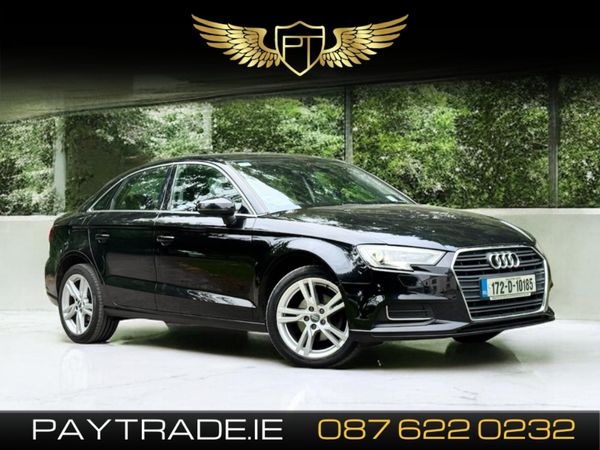 Audi A3 Saloon, Diesel, 2017, Black