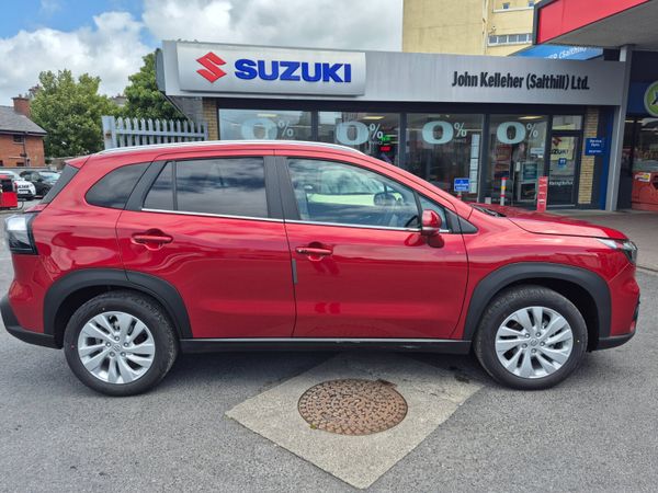 Suzuki S-CROSS SUV, Petrol Hybrid, 2025, Red