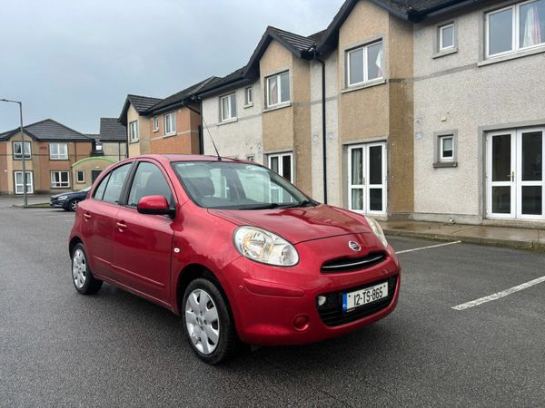 Nissan Micra Hatchback, Petrol, 2012, Red