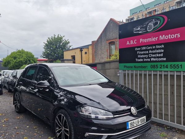 Volkswagen Golf Hatchback, Diesel, 2019, Black