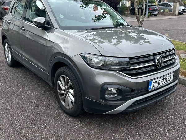Volkswagen T-Cross Estate/Jeep, Petrol, 2021, Grey