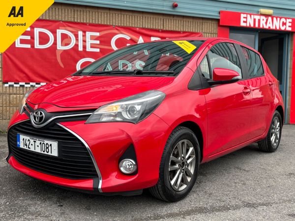 Toyota Yaris Hatchback, Diesel, 2014, Red