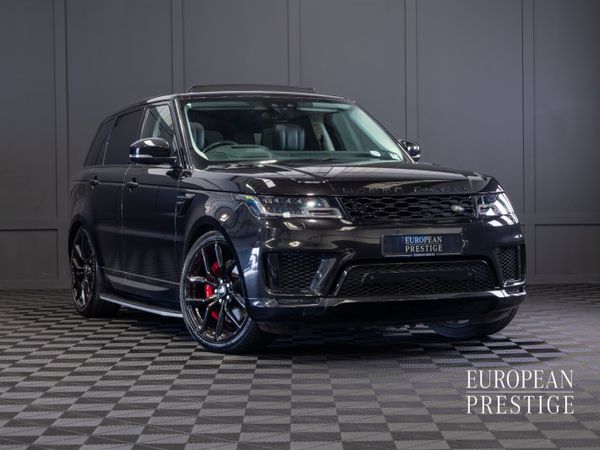 Land Rover Range Rover Sport SUV, Petrol Plug-in Hybrid, 2018, Black