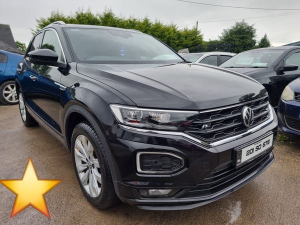 Volkswagen T-Roc SUV, Petrol, 2020, Black