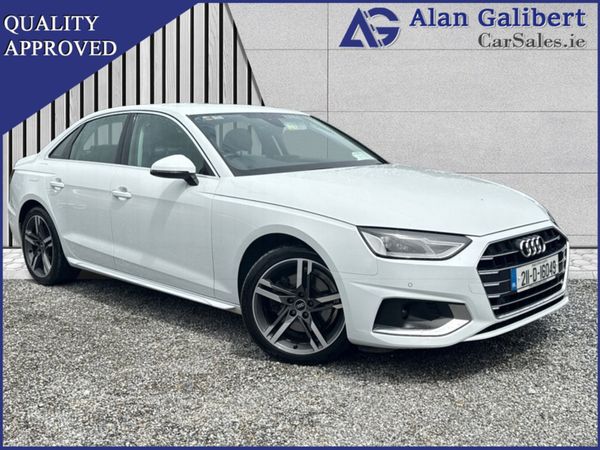 Audi A4 Saloon, Diesel, 2021, White