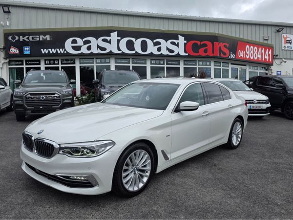 BMW 5-Series Saloon, Diesel, 2018, White