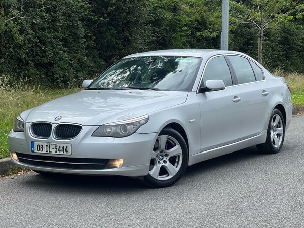 BMW 5-Series Saloon, Diesel, 2008, Silver