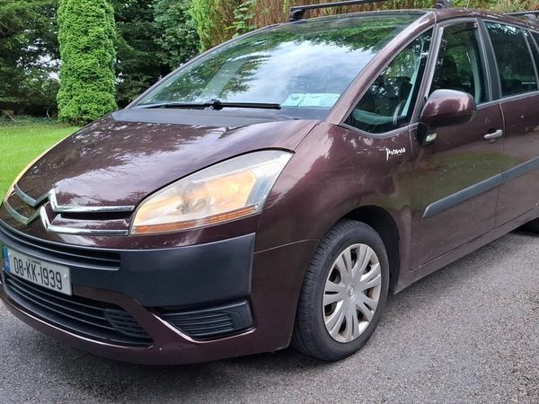 Citroen C4 Picasso MPV, Diesel, 2008, Red