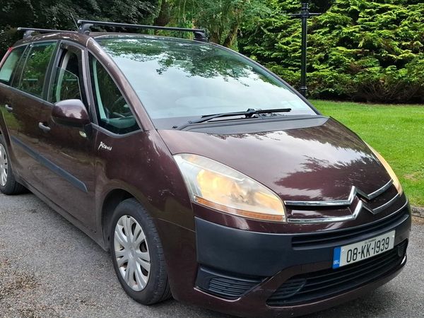 Citroen C4 Picasso MPV, Diesel, 2008, Red