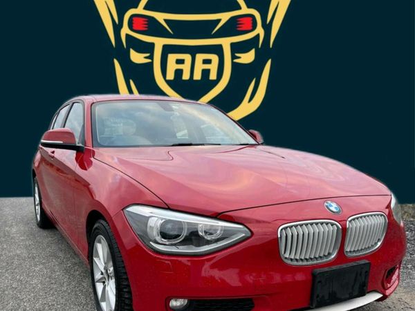 BMW 1-Series Hatchback, Petrol, 2014, Red