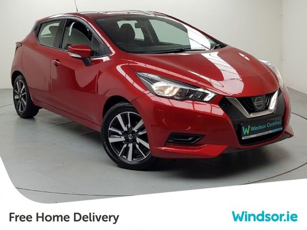 Nissan Micra Hatchback, Petrol, 2019, Red