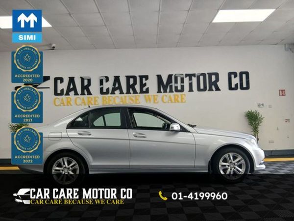 Mercedes-Benz C-Class Saloon, Diesel, 2014, Silver