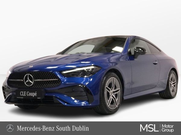 Mercedes-Benz CLE Coupe, Diesel Hybrid, 2025, Blue