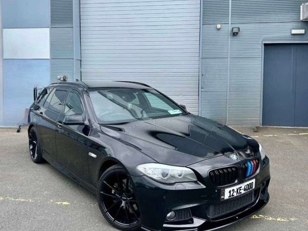 BMW 5-Series Estate, Diesel, 2012, Black