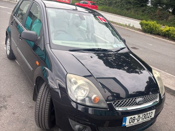 Ford Fiesta Hatchback, Petrol, 2008, Black