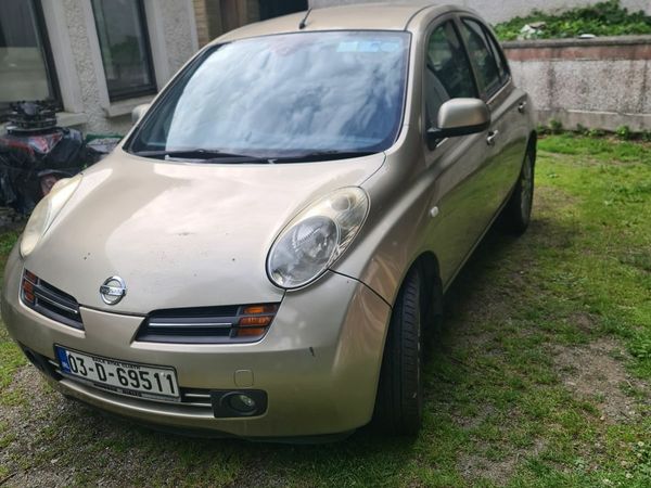 Nissan Micra Hatchback, Petrol, 2003, Gold