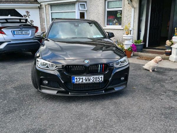 BMW 3-Series Saloon, Petrol Plug-in Hybrid, 2017, Black