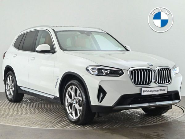 BMW X3 SUV, Diesel Hybrid, 2024, White