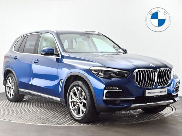 BMW X5 SUV, Petrol Plug-in Hybrid, 2021, Blue