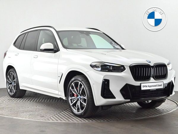 BMW X3 SUV, Petrol Plug-in Hybrid, 2024, White