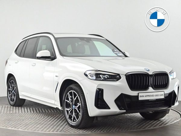 BMW X3 SUV, Petrol Plug-in Hybrid, 2022, White