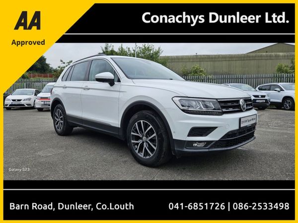 Volkswagen Tiguan SUV, Diesel, 2019, White