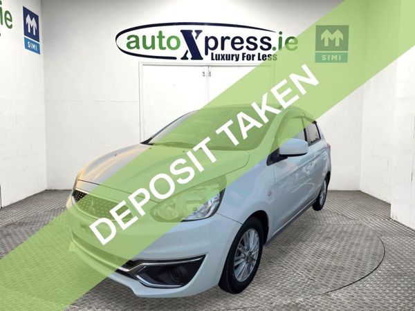Mitsubishi Mirage Hatchback, Petrol, 2017, White