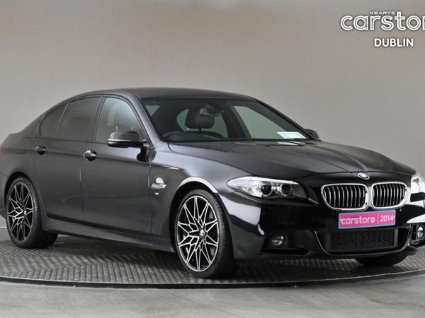 BMW 5-Series Saloon, Diesel, 2014, Black
